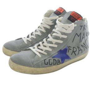 GOLDEN GOOSE FRANCY ハイカット スニーカー 43 グレー