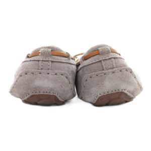 UGG australia ダコタ Dakota モカシンシューズ スリッポン スエード 24cm グレー 117949 /GV