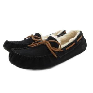 ダコタ Dakota モカシンシューズ スリッポン スエード 24cm 黒 ブラック 117949 /GV