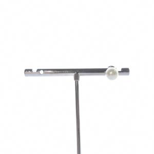 1Pパールピアス 片耳用 シルバー色 /SR