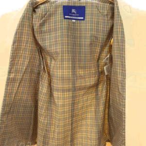 BURBERRY BLUE LABEL ダッフルコート アウター 総裏地 38 アイボリー /CX OS