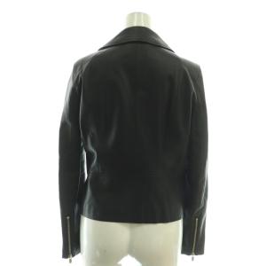 ANAYI ラムレザー シングル ライダースジャケット 36 黒 /CX OS