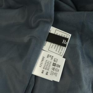 René ノースリーブティアードワンピース ロング フリル 38 グレー /MY OS