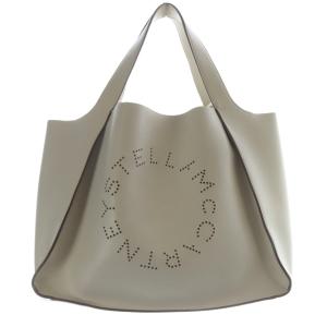 ステラロゴ トートバッグ ハンドバッグ レザー ポーチ付き ベージュ 502793 /SR5