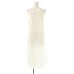 SNIDEL 24AW sustainaバイカラープリーツワンピース マキシ ロング ノースリーブ 1 白 ホワイト