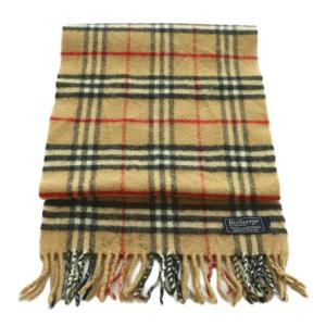 burberrys マフラー ノバチェック ウール ベージュ