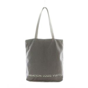 フォンダシオン fondation トートバッグ 美術館 キャンバス グレー /RI OS