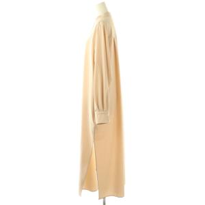 HYKE  24AW MAXI SHIRT DRESS シャツワンピース 2 ペールオレンジ 16220 /CX