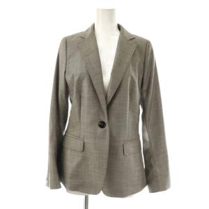 Max Mara スカートスーツ セットアップ 上下 ジャケット 40 グレー /AT OS