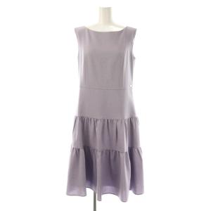 BEACH ドレス ワンピース ティアード 0 ラベンダー色 /CX OS SH