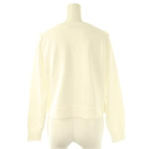 ANAYI 24SS ミックスツイードドッキング カーディガン ニット 長袖 38 白 /NR OS SH