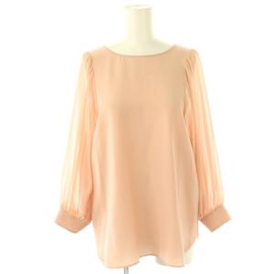 シアースリーブブラウス 38 ピンクベージュ /ES OS SH