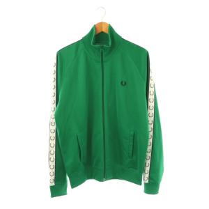 ジップアップトラックジャケット ブルゾン L グリーン /DF OS SH