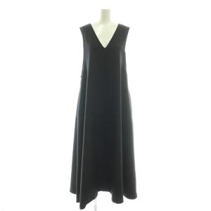 ジャンパースカート ワンピース ロング 1 ブラック /DF OS