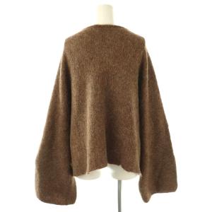 JOURNAL STANDARD LUXE アルパカMIXテンジク ショートプルオーバー ニット セーター ブラウン /DF OS