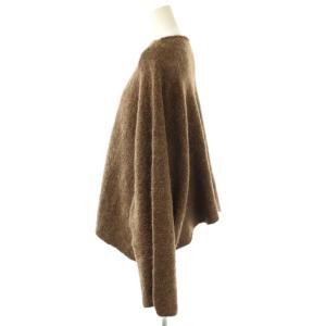 JOURNAL STANDARD LUXE アルパカMIXテンジク ショートプルオーバー ニット セーター ブラウン /DF OS