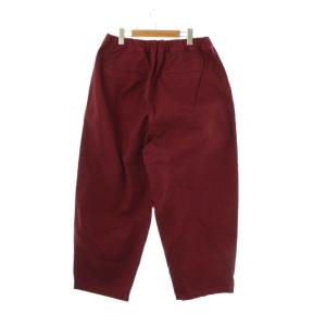 JOURNAL STANDARD LUXE ダック カルフィーパンツ ワイド イージー M 小豆色 /AT OS