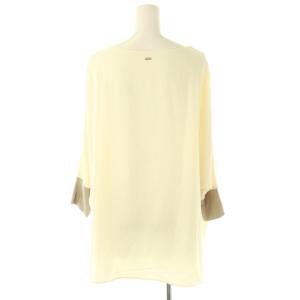 COLLAGE GALLARDAGALANTE ジャージ袖リブTブラウス プルオーバー F アイボリー モカ /DF OS