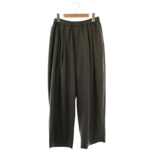 ワイドタックパンツ イージーパンツ グレー /DF OS