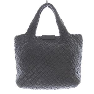 イントレチャートハンドバッグ グレー