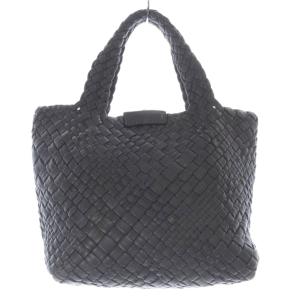 FALORNI イントレチャートハンドバッグ グレー