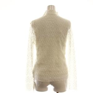 SNIDEL 24SS カットレーストップス カットソー 長袖 F ホワイト /ES OS