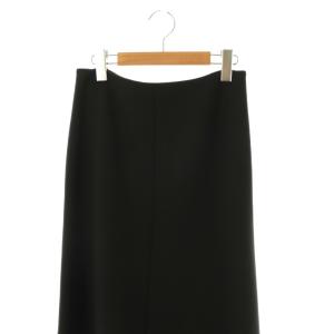 EVERYDAY I LIKE W Cross フレアスカート マキシ ロング 36 黒 ブラック /AT OS