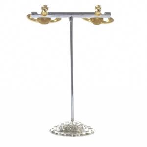 Vivienne Westwood オーブ ラインストーン ピアス ゴールドカラー