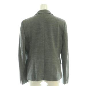 Paul Stuart ウールジャケット×スカート セットアップ 上下 スーツ 6 グレー /AT OS