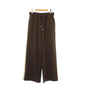25AW カットジャージーラインパンツ イージー F 茶 25070462910030 /NR OS