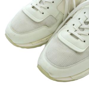 Salvatore Ferragamo Brooklyn スニーカー シューズ ガンチーニ ローカット 8.5 26.5cm 白 ホワイト /RI