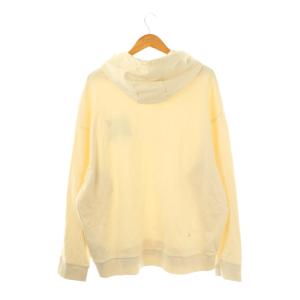 A/X ARMANI EXCHANGE ロゴワッペン プルオーバーパーカー スウェット XXL アイボリー /CX OS