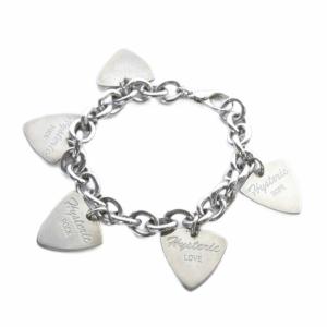 5連ピック チェーン ブレスレット シルバー色 /SR20 SH