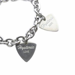 HYSTERIC GLAMOUR 5連ピック チェーン ブレスレット シルバー色 /SR20 SH