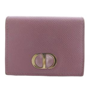 モンテーニュ コンパクトウォレット 財布 三つ折り レザー ピンク /YO16 OH