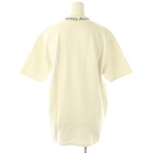 Acne Studios NAVID ロゴ モックネック Tシャツ カットソー 半袖 XS 白 ホワイト /AT OS