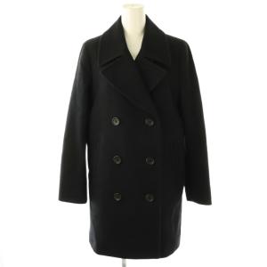 フォックスブラザーズ ウール Pコート ピーコート 1 ブラック /ES OS