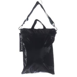 モバイル ショルダーバッグ ハンドバッグ 2way ロゴ 黒 ブラック /SR