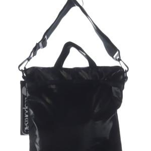 LesportSAC モバイル ショルダーバッグ ハンドバッグ 2way ロゴ 黒 ブラック /SR