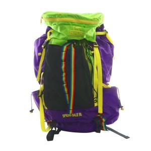 SPRING DALE 50 リュック バックパック 登山用 マルチカラー 紫 パープル 黄色 イエロー