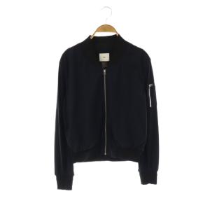 ジップアップ ジャケット ブルゾン 38 ネイビー /HK OS