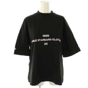 25th記念Tシャツ カットソー ブラック ホワイト /DO OS