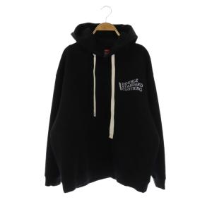 ロゴプリントフードパーカー 長袖 F ブラック /HK OS