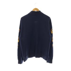 HYSTERIC GLAMOUR GIRL FROM HYSプリントジャケット ジップアップ M ネイビー /HK OS