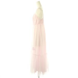 gelato pique 24SS Sweet チュールカップインキャミワンピース F ピンク /DO OS