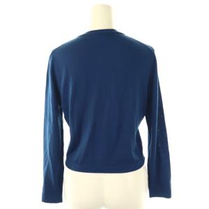 Theory 24AW REGAL WOOL CROP CARDI S カーディガン S ブルー /DO OS
