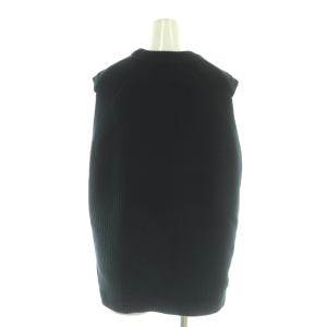 L'Appartement Cotton Knit Vest ベスト プルオーバー クルーネック F 紺 ネイビー /AT OS