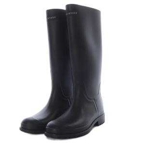 MACKINTOSH WISTON レインブーツ 長靴 ロング フラット ラバー 40 ダークブラウン LB-1001 /YO3