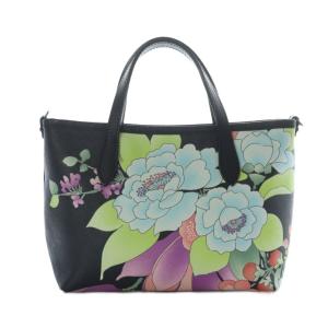 ファッション FASHION ハンドバッグ フラワープリント 花柄 マルチカラー /RI OS