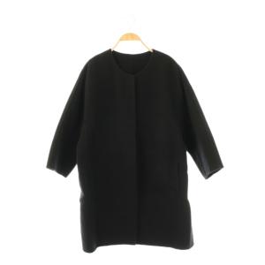 victorian ショートコート アウター ウール ブラック /DO OS